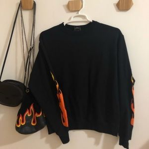 Kylie Jenner Flame Sweatshirt